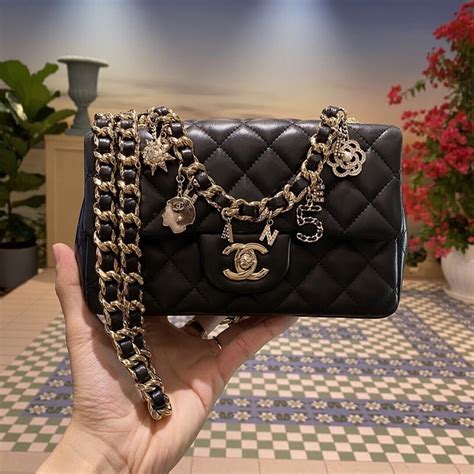 chanel purse with charms|chanel purses official site.